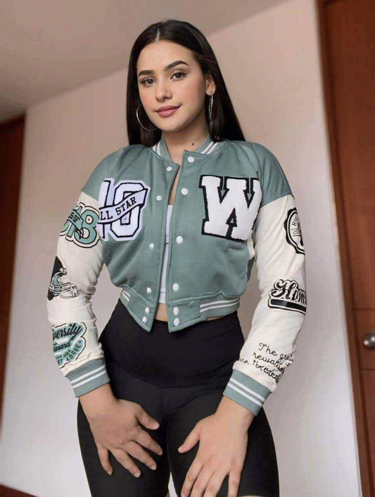 Chaqueta Beisbolera para dama